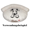 Stickdatei Whippet Welpe Jam Hund realistisch Lunachild