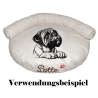 Stickdatei Mastiff Welpe Hugo Hund realistisch