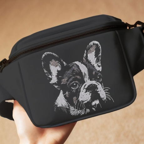 NEU Stickdatei Französische Bulldogge Welpe Nolan