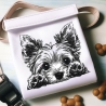NEU Stickdatei Yorkshire Terrier Lucy Hund
