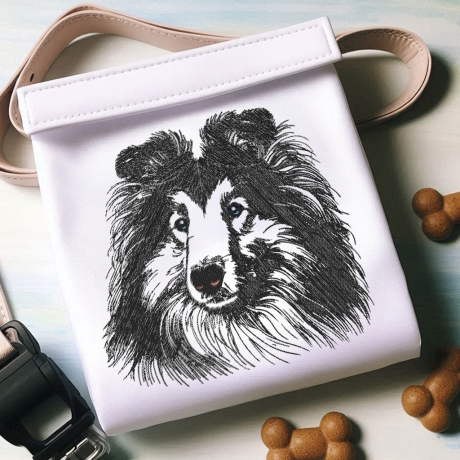NEU Stickdatei Staffordshire Collie Ian LunaChild