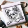 NEU Stickdatei Chihuahua Kim Hund realistisch