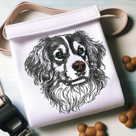 Stickdatei  Kooiker Cash Hund realistisch LunaChild