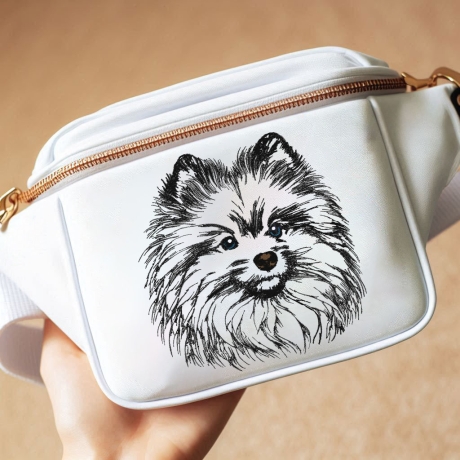 NEU Stickdatei deutscher Spitz Stormy Hund LunaChild