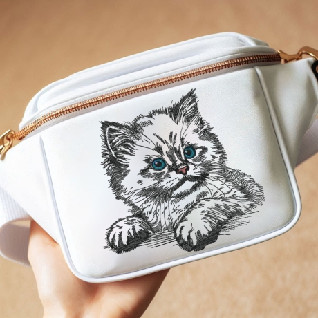 NEU Stickdatei Katze Cilly Lunachild
