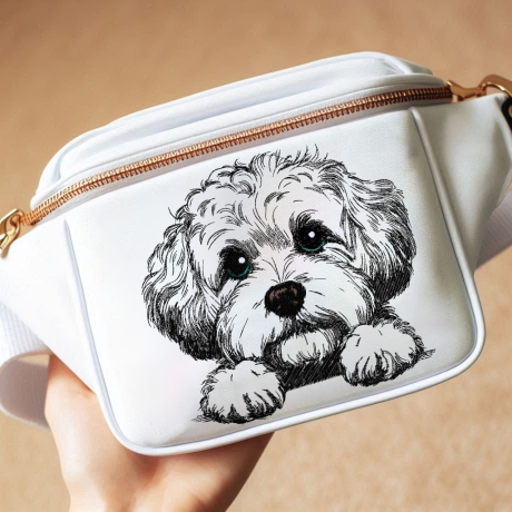 NEU Stickdatei Bichpoo Annika Hund LunaChild