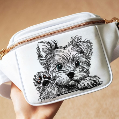 Neu Stickdatei Yorkshire Terrier Benny LunaChild