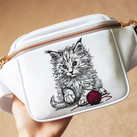Neu Stickdatei Katze Kätzchen Shadow Kitten LunaChild