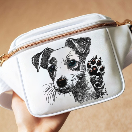 Neu Stickdatei Jack Russel Stella Hund LunaChild