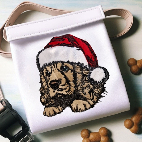 NEU Stickdatei Applikation Cocker Spaniel Murri