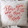 I love You more than stars Plotterdatei SVG DXF
