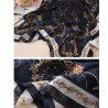 Damen Schal / Seide aus Usbekistan, schwarz,