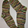 Socken - Gr. 42/43 - handgestrickt - bunt