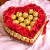 Merci Pralinentorte Geschenkidee Ferrero Rocher