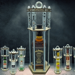 Flaschenkäfig Jack Daniels - Kleine Gemeinheit für großen Spaß