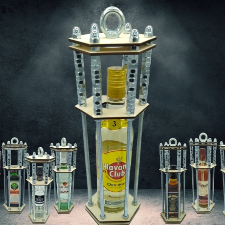 Flaschenkäfig Havana Club - Kleine Gemeinheit für großen Spaß