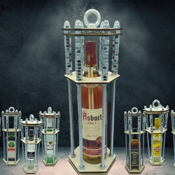 Flaschenkäfig Asbach Uralt – Kleine Gemeinheit für großen Spaß