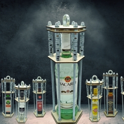 Flaschenkäfig Bacardi – Kleine Gemeinheit für großen Spaß