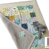 Babydecke Bumen beige 71 * 88 cm personalisierbar