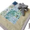 Babydecke Bumen beige 71 * 88 cm personalisierbar