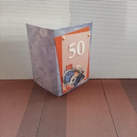 Geburtstagskarte für einen Mann zum 50 
