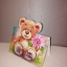 Geburtstagskarte für alle mit einem Teddybären