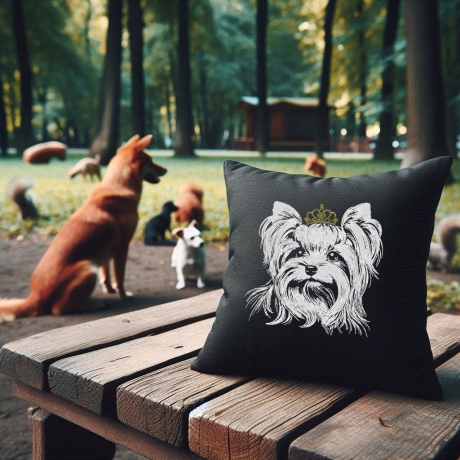 NEU Stickdatei Yorkshire Terrier Dwayne Hund