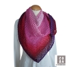 Schultertuch Dreieckstuch Stola pink rosa