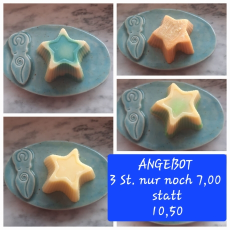 3er Angebot Winterduschseife  Bio vegan REDUZIERT