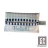 Taschentuchtasche weiß blau TATÜTA