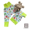 Geschenk zur Geburt Babyset Bauernhof blau Hose & Mütze 