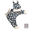Geschenk zur Geburt Babyset Koala blau Hose & Mütze 