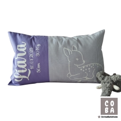 Kissen Namen Bambi Geburtsgeschenk Taufgeschenk Kissen Namen Bambi Geburtsgeschenk Taufgeschenk