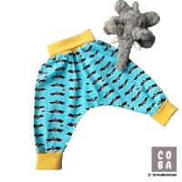 Pumphose aus weichem Jersey – Größe 62/68 – Mitwachshose