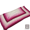 Babydecke extra soft gehäkelt rosa pink rot