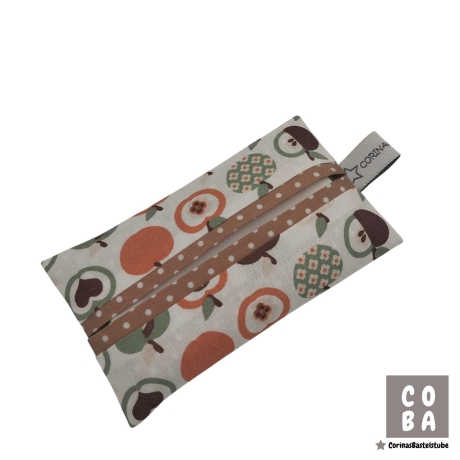 Taschentuchtasche braun Retro TATÜTA