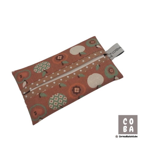 Taschentuchtasche braun Retro TATÜTA