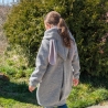 Walkmantel mit Jerseyfutter Gr. 86 bis 140