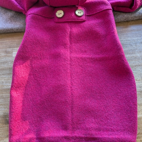 Walkmantel mit Jerseyfutter Gr. 98 bis 146