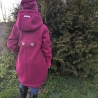 Walkmantel mit Jerseyfutter Gr. 98 bis 146