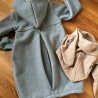 Walkmantel mit Jerseyfutter Gr. 86 bis 140