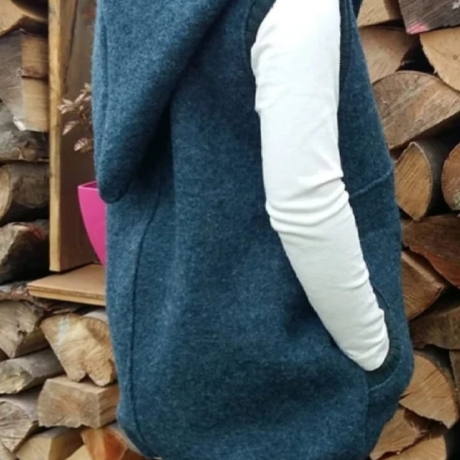 Walkweste von gr. 80 bis 146