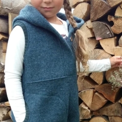 Walkweste von gr. 80 bis 146