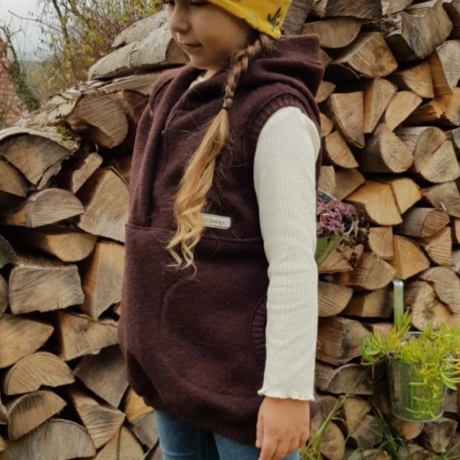 Walkweste von gr. 80 bis 146