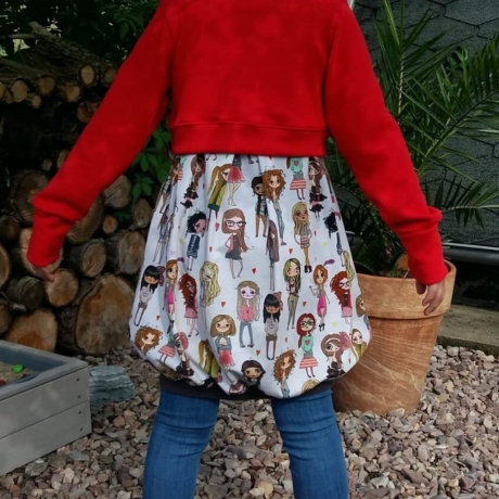 Set aus Hoodie und Kleid gr. 86 bis 140