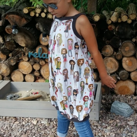 Set aus Hoodie und Kleid gr. 86 bis 140
