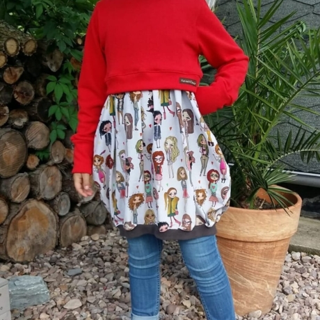 Set aus Hoodie und Kleid gr. 86 bis 140