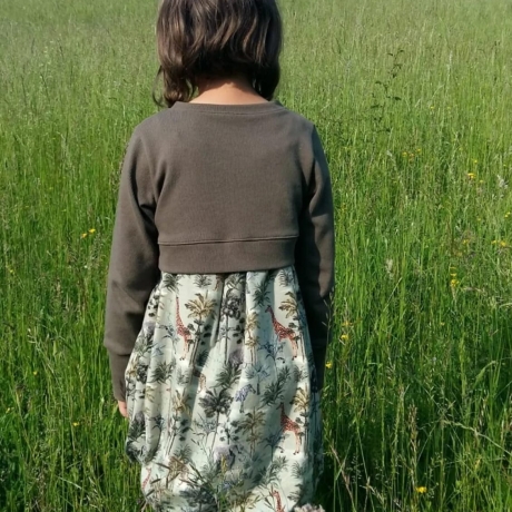 Set aus Hoodie und Kleid gr. 86 bis 140