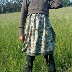 Set aus Hoodie und Kleid gr. 86 bis 140