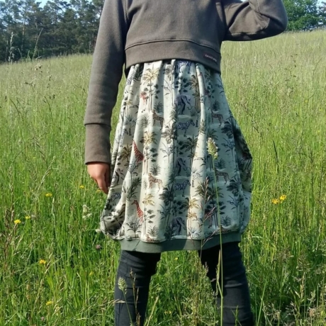 Set aus Hoodie und Kleid gr. 86 bis 140
